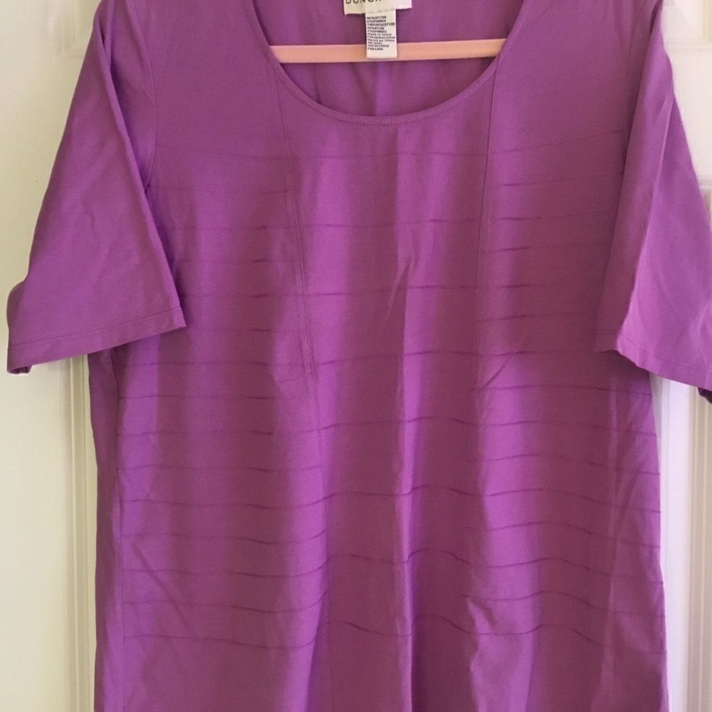 Doncaster Brand Dark Violet Top Sz. XL